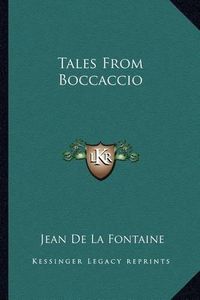 Cover image for Tales from Boccaccio