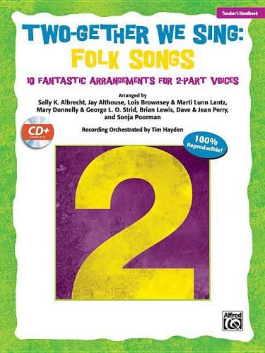 Cover image for Two-Gether We Sing: Folk Songs