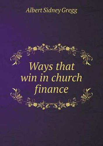 Cover image for Ways that win in church finance