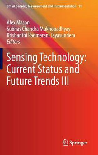 Cover image for Sensing Technology: Current Status and Future Trends III