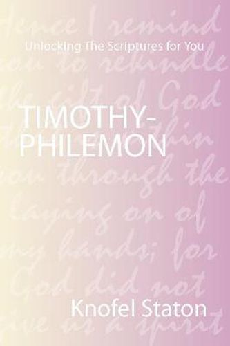 Cover image for Timothy-Philemon