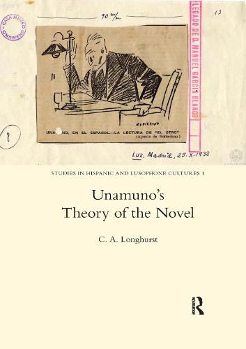 Unamuno's Theory of the Novel