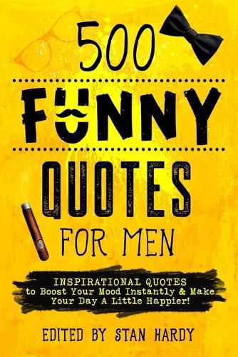 Cover image for 500 Funny Quotes for Men