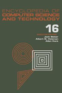 Cover image for Encyclopedia of Computer Science and Technology: Volume 16 - Index