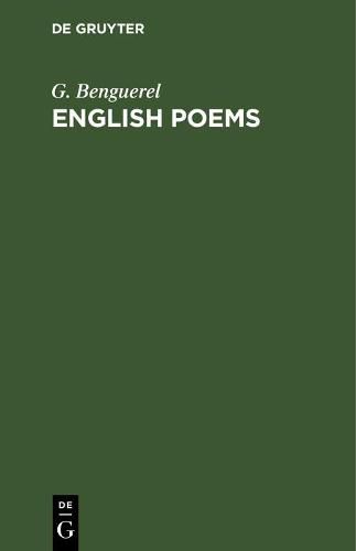 Cover image for English Poems: Selected from the best Authors