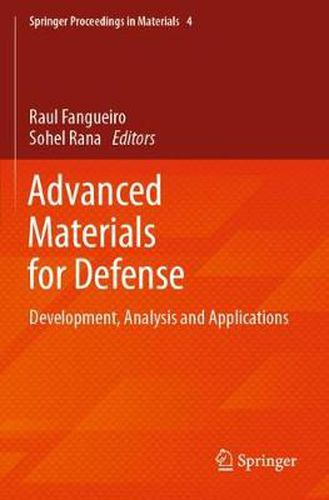 Cover image for Advanced Materials for Defense: Development, Analysis and Applications