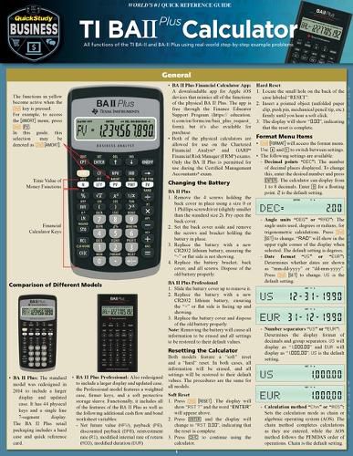 Cover image for Ti Ba II Plus Calculator