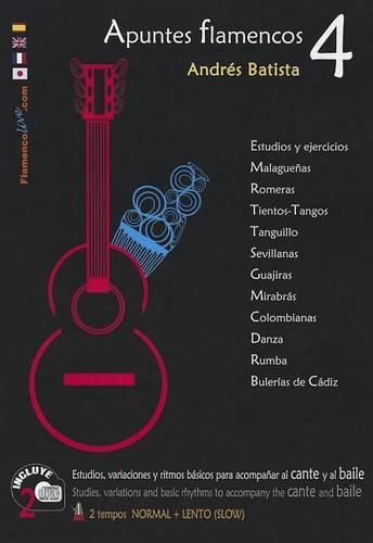 Cover image for Apuntes Flamencos, Vol. 4 Book/2-CD Set