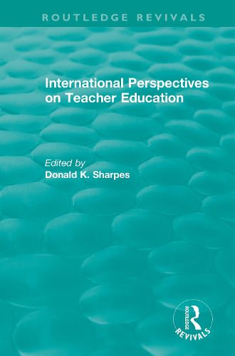 Cover image for International Perspectives on Teacher Education