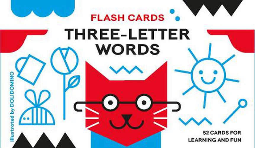 Cover image for Bright Sparks Flash Cards - Three-letter Words