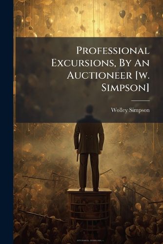 Cover image for Professional Excursions, By An Auctioneer [w. Simpson]
