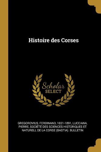 Cover image for Histoire des Corses
