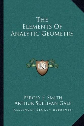 Cover image for The Elements of Analytic Geometry