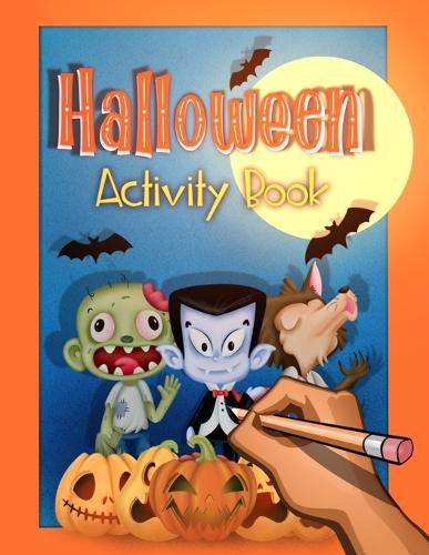 Cover image for Halloween Activity and Puzzle Book for Kids