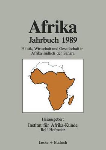 Cover image for Afrika Jahrbuch 1989: Politik, Wirtschaft Und Gesellschaft in Afrika Sudlich Der Sahara