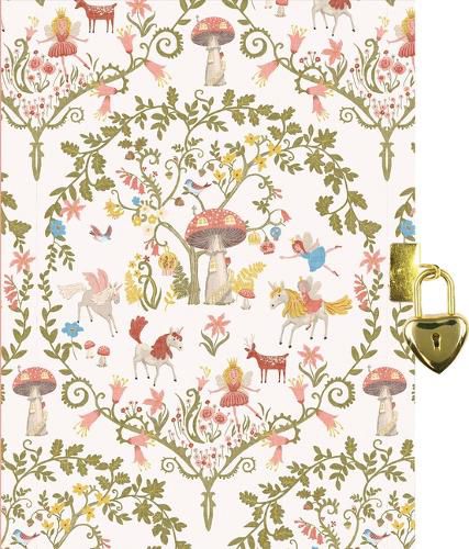 Cover image for Enchanted Forest Locking Journal (Diary with Lock)