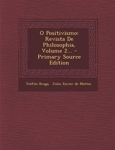 Cover image for O Positivismo