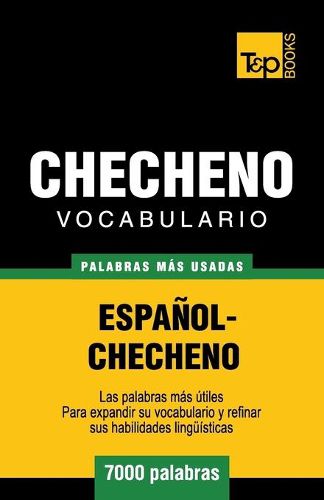 Cover image for Vocabulario espanol-checheno - 7000 palabras mas usadas