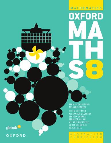 Cover image for Oxford Maths 8 Student Book+obook pro