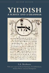 Cover image for Yiddish: A Survey and a Grammar