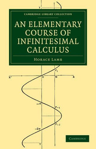 Cover image for An Elementary Course of Infinitesimal Calculus