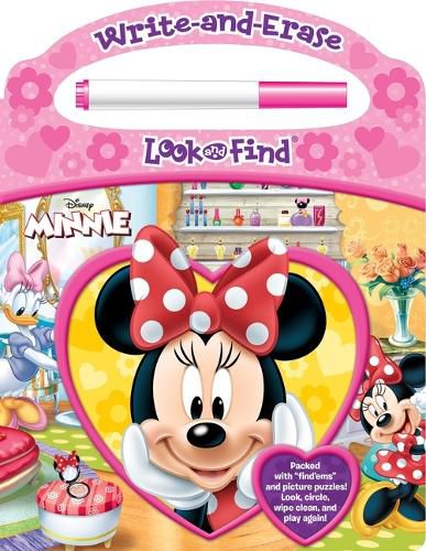 Cover image for Disney Minnie Mouse Write & Erase Look & Find
