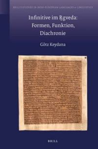 Cover image for Infinitive im R gveda: Formen, Funktion, Diachronie