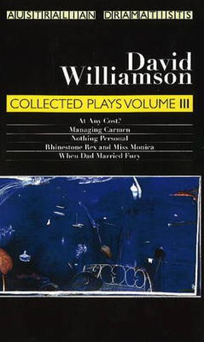 Williamson: Collected Plays Volume III