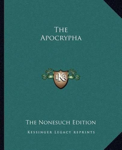 Cover image for The Apocrypha