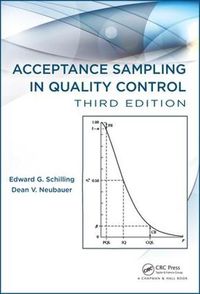 Cover image for Acceptance Sampling in Quality Control