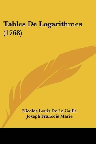 Cover image for Tables de Logarithmes (1768)