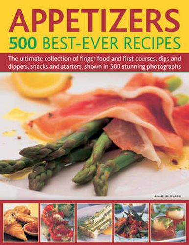 Cover image for Appetizers: 500 Best Ever Recipes