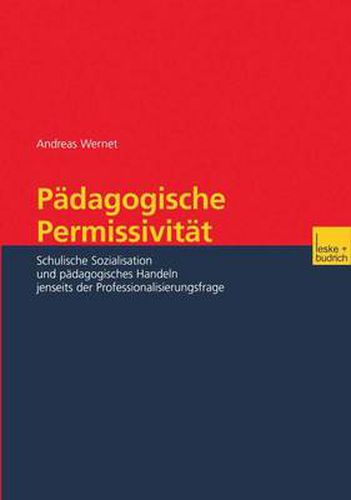 Cover image for Padagogische Permissivitat