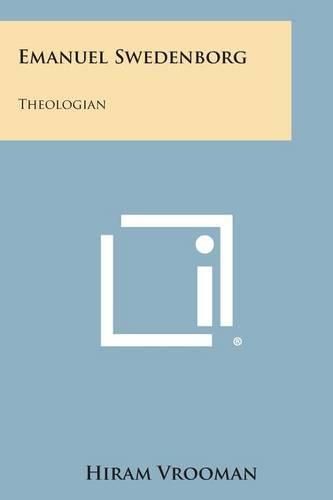 Cover image for Emanuel Swedenborg: Theologian