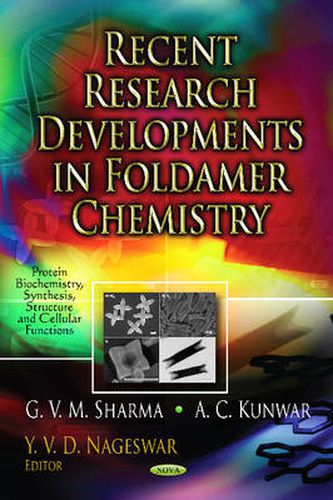 Cover image for Recent Research Developments in Foldamer Chemistry