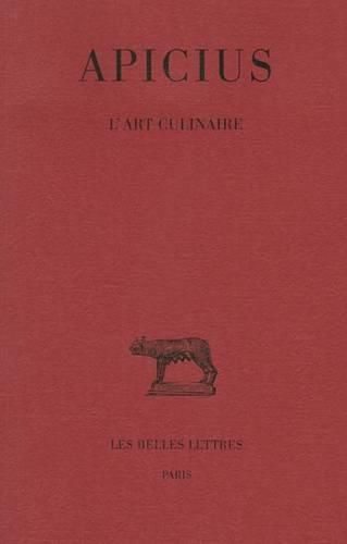 Apicius, l'Art Culinaire