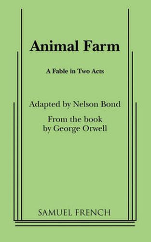 Cover image for Animal Farm: Playscript