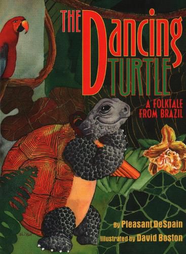 Cover image for The Dancing Turtle: A Folktale from Brazil