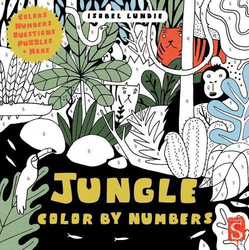 Cover image for Jungle Color by Numbers