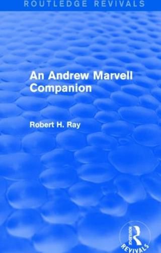 Cover image for An Andrew Marvell Companion