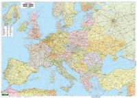 Cover image for Political Europe, wall map 1:2,600,000, magnetic marking board, freytag & berndt