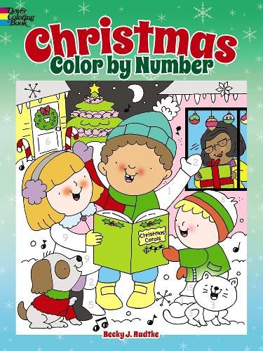 Cover image for Christmas Color by Number