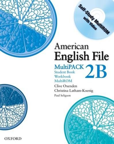 Cover image for American English File Level 2: Student Book/Workbook Multipack B