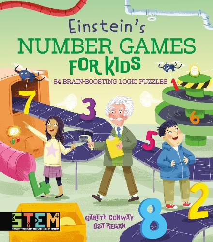 Cover image for Einstein's Number Games for Kids