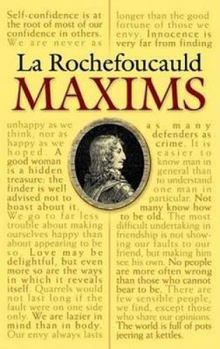 Maxims of La Rochefoucauld