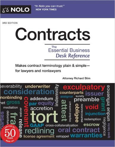 Cover image for Contracts: The Essential Business Desk Reference