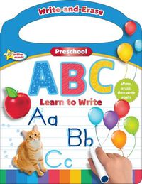 Cover image for Active Minds Write-And-Erase Preschool ABC