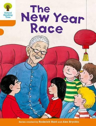 Cover image for Oxford Reading Tree Biff, Chip and Kipper Stories Decode and Develop: Level 6: The New Year Race