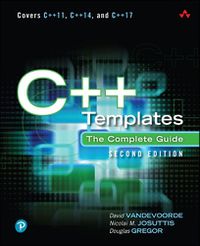 Cover image for C++ Templates: The Complete Guide