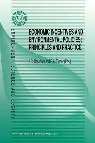 Cover image for Economic Incentives and Environmental Policies: Principles and Practice